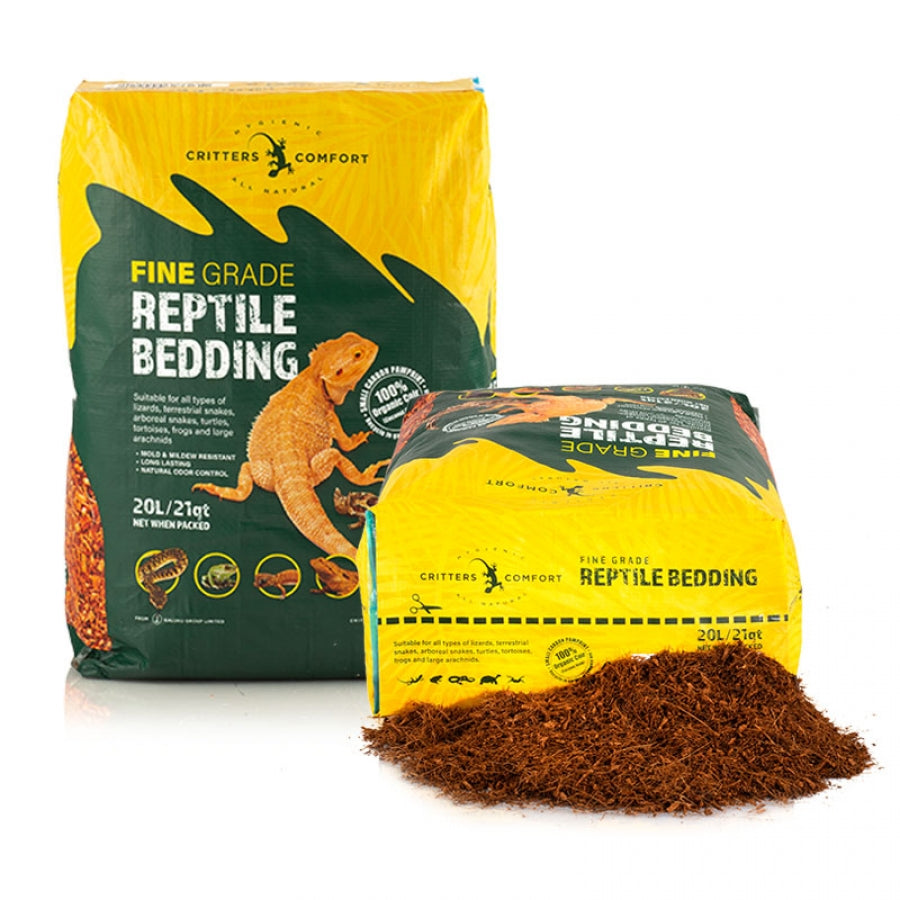 Critters Comfort Reptile Bedding Fine 20L