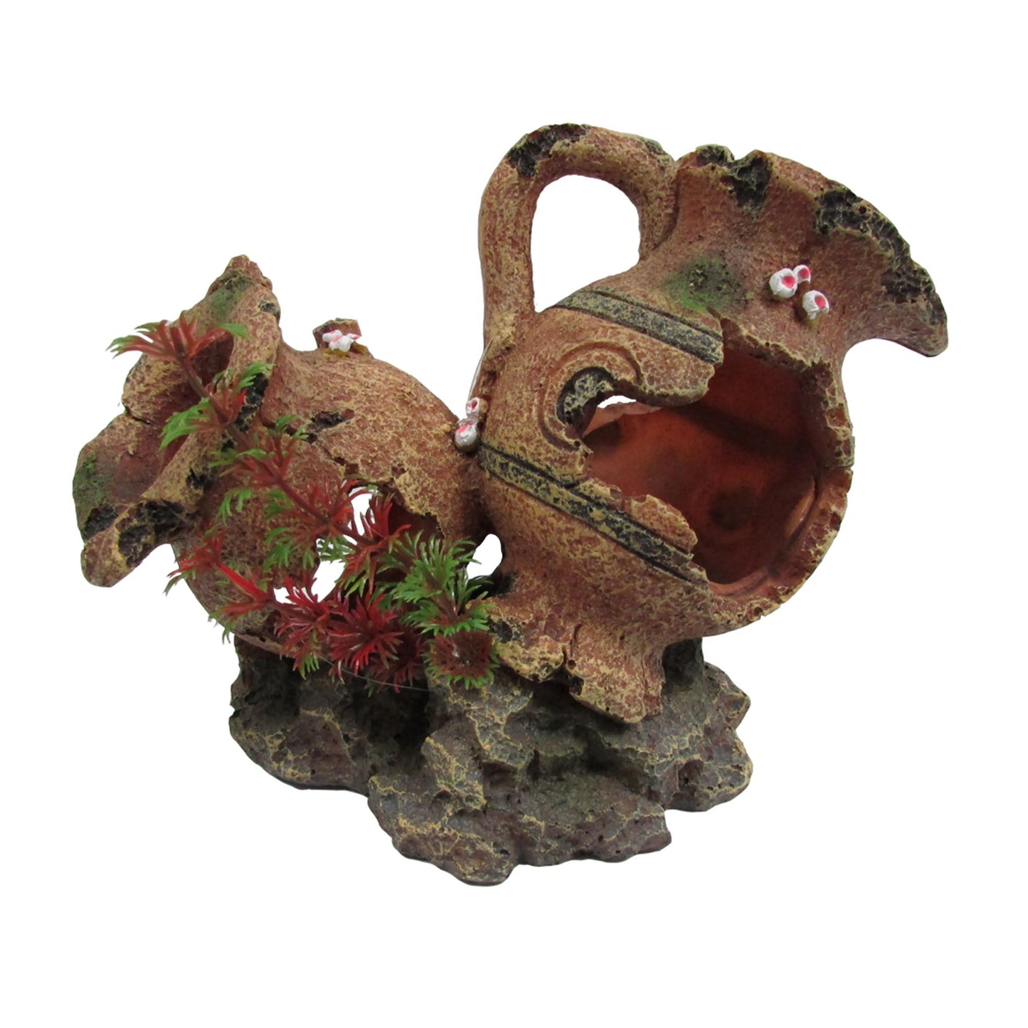 2 BROKEN POTS MED 19X10X14CM