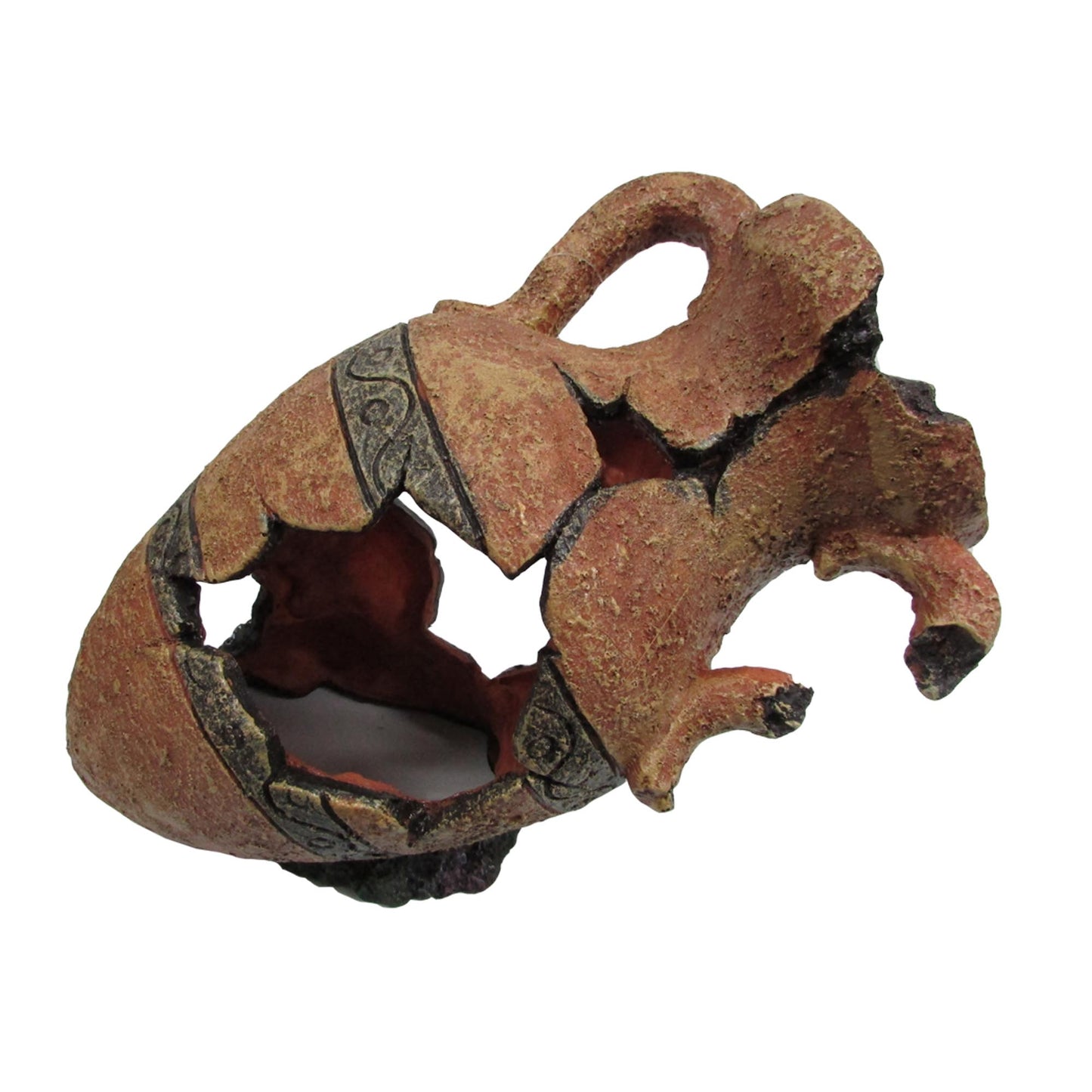 BROKEN GRECIAN URN LGE 28.5X17.5X22CM