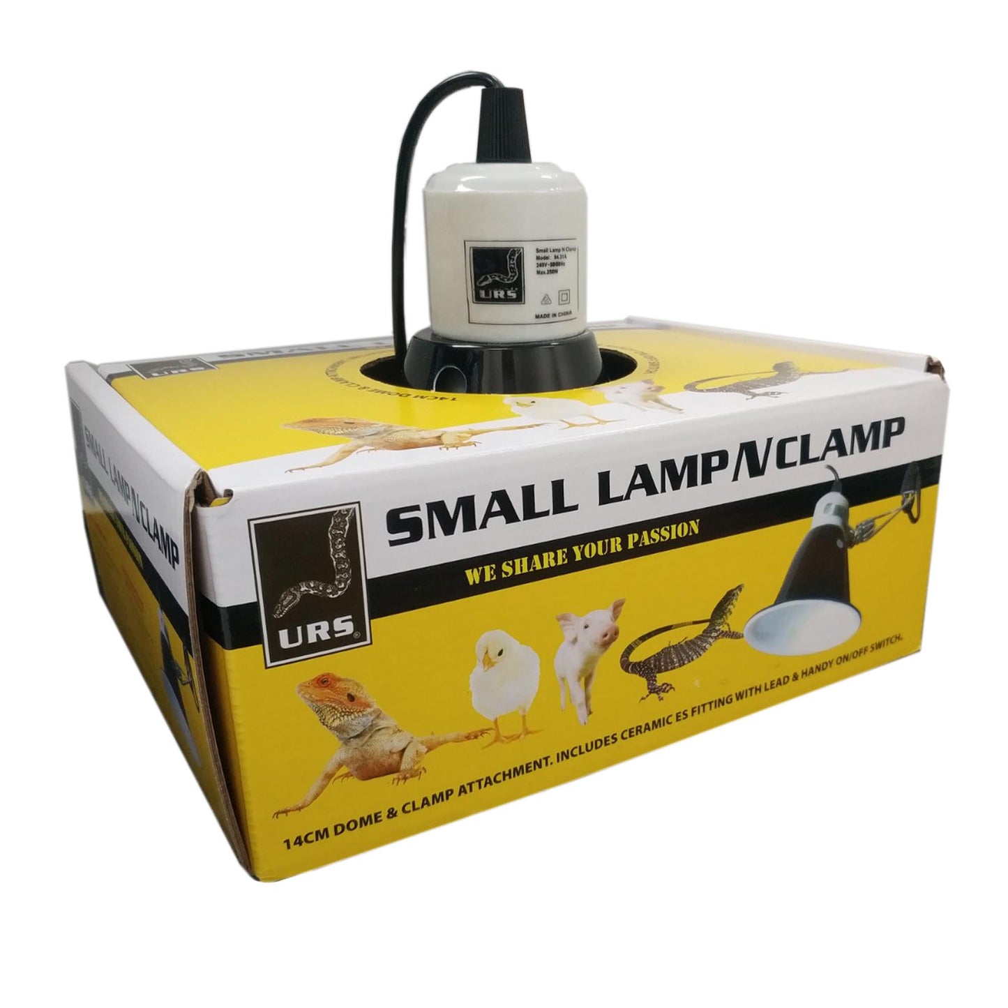SMALL LAMP 'N' CLAMP 140MM
